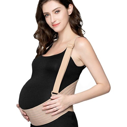 SUI SONG Maternity Belt,Maternity Belly Band for Pregnancy,Abdomen Support Belly Band Back Support When Pregnant,Fully Adjustable Throughout Pregnancy
