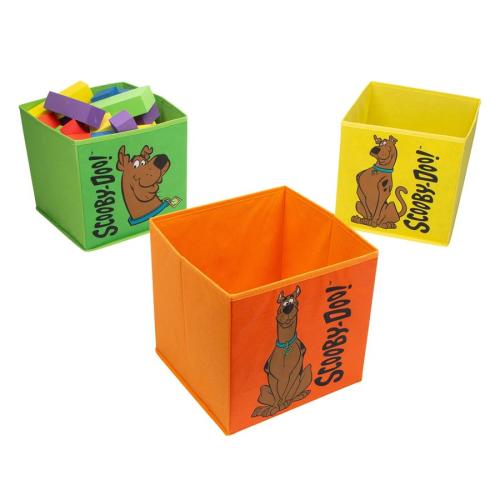 10 1/4 Scooby-Doo!™ Character Nonwoven Storage Cubes Set - 3 Pc.