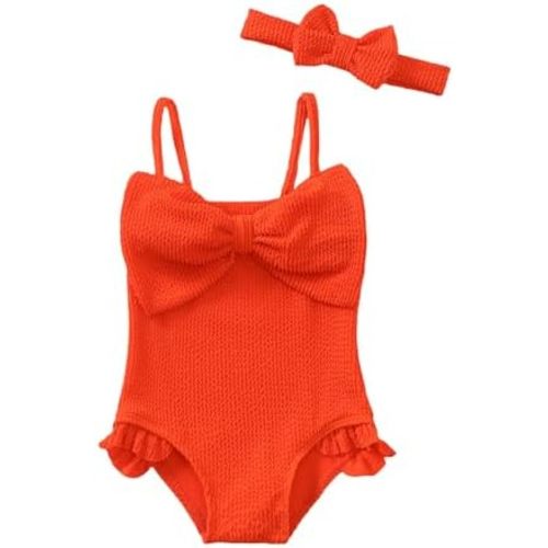 Mioglrie Toddler Baby Girl Swimsuit Infant Bathing Suits Summer Beach Swim Suit Newborn One Piece Swimwear for Girls