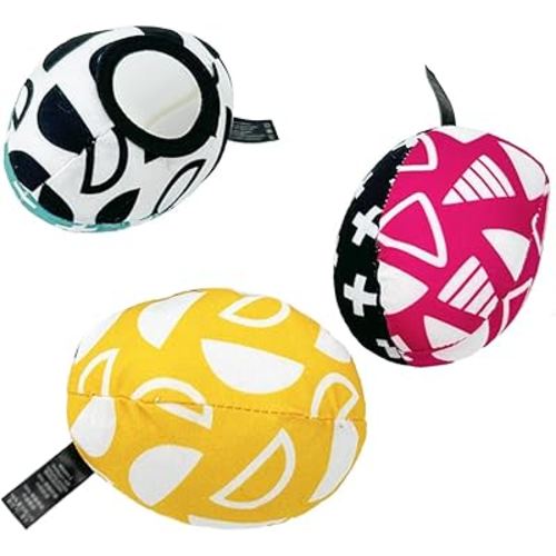 MamaRoo Replacement Toy Balls for Mamaroo 4moms Swing,More Choices for Interactive and Reversibletoy Balls That Complement The MamaRoo with Dark Grey Cool Mesh Fabric.