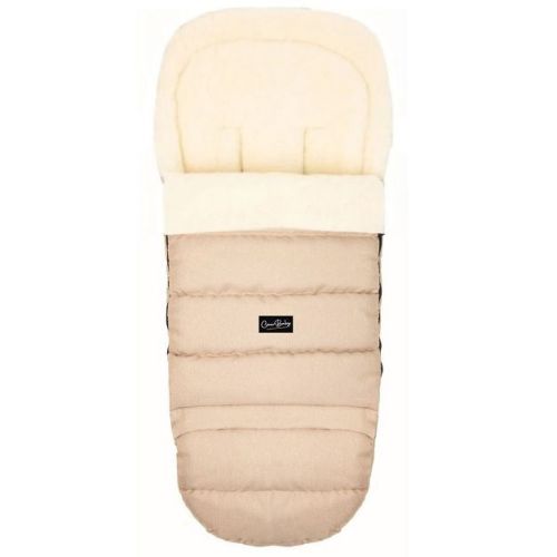 Cover Baby 0-3 Years Arctic Organic Wool Adjustable Footmuff in Beige