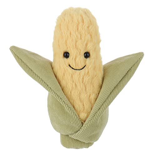 Apricot Lamb Food Toys Food Plush Corn Soft Stuffed Animal for Kids 6.5''