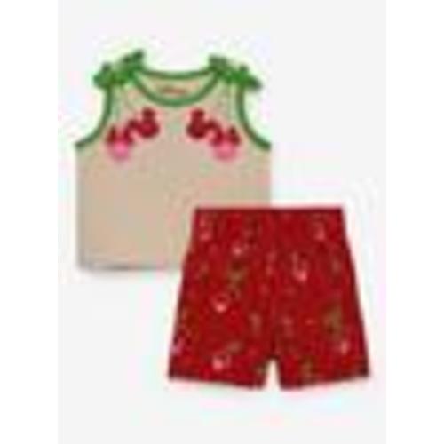 Disney Mickey & Minnie Mouse Cherries Infant Tank Top & Shorts Set - BoxLunch Exclusive | BoxLunch