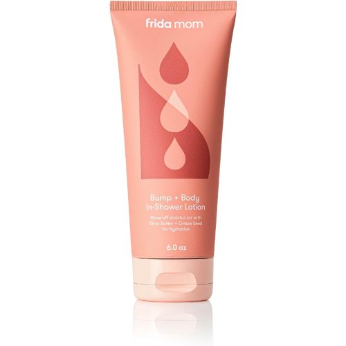 Frida Mom Pregnancy Belly Cream, In Shower Body Lotion for Fully Body and Bump, Moisturizing Lotion for Pregnant Dry and Stretched Skin, 6oz