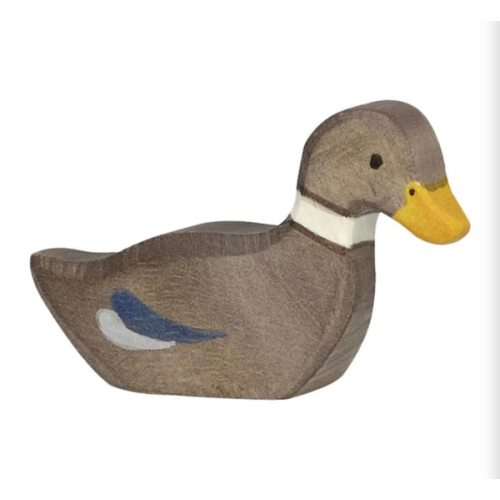 Holztiger Farm Animals Wooden Kids Toys – Duck Swimming