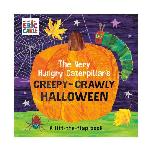 The Very Hungry Caterpillar's Creepy-Crawly Halloween - by Eric Carle (Board Book)