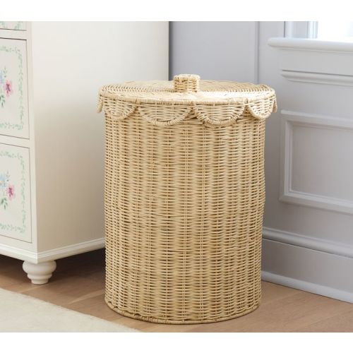 Palmer Scalloped Hamper