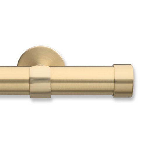 MODE Cambria Designer Series Premium 1-1/8 in Larger Dia. Non-Adjustable Curtain Rod and Designer Brackets & Reviews | Wayfair