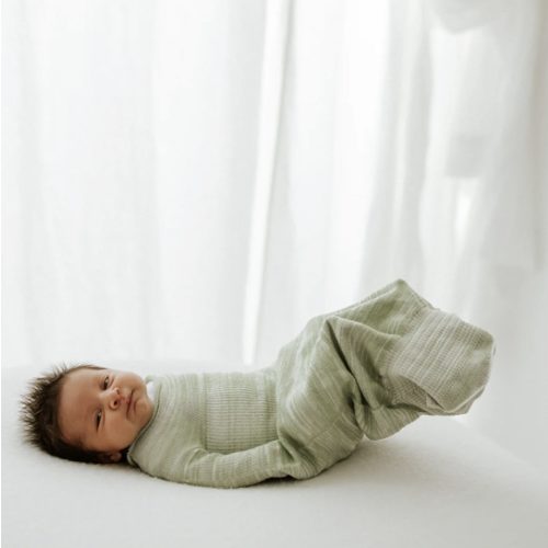 Bamboo Blend Mint Swaddle Sleep Sack – Swaddelini