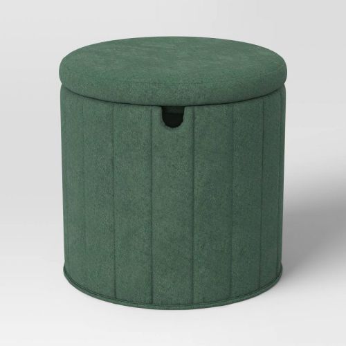 Folding Round Storage Ottoman - Room Essentials™