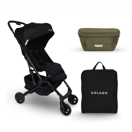 The Compact Stroller+ & On the Go Organizer Bundle, Olive – Colugo