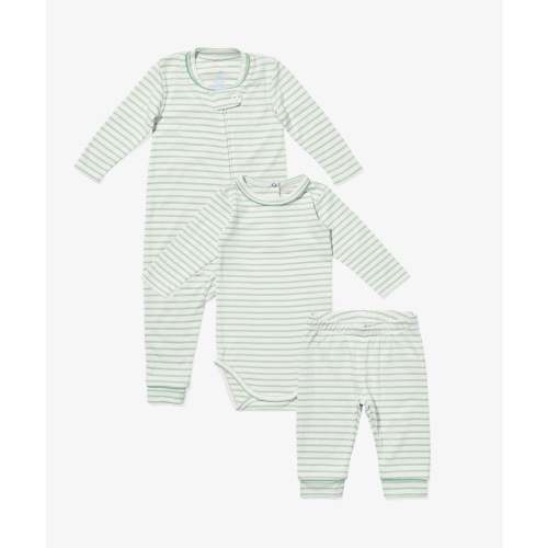 Mini Stripes Bundle, Dusty Seafoam