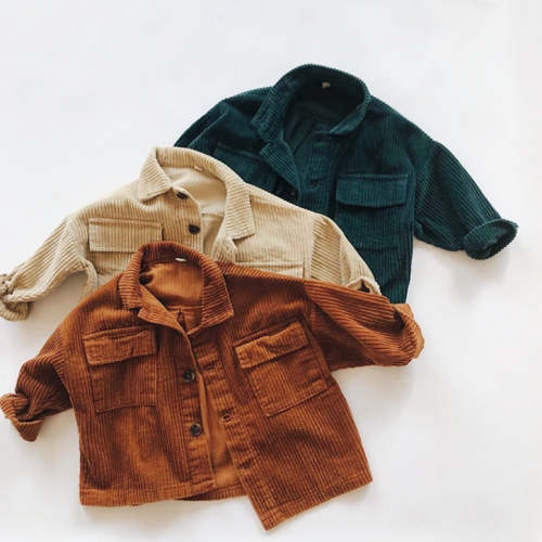Corduroy Long Sleeve Jacket
