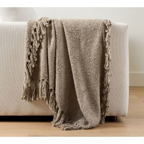 Dreamy Handwoven Fringe Throw