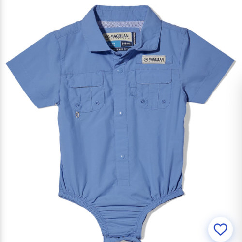 Magellan Outdoors Infant Boys' Laguna Madre Short Sleeve Onesie | Academy
