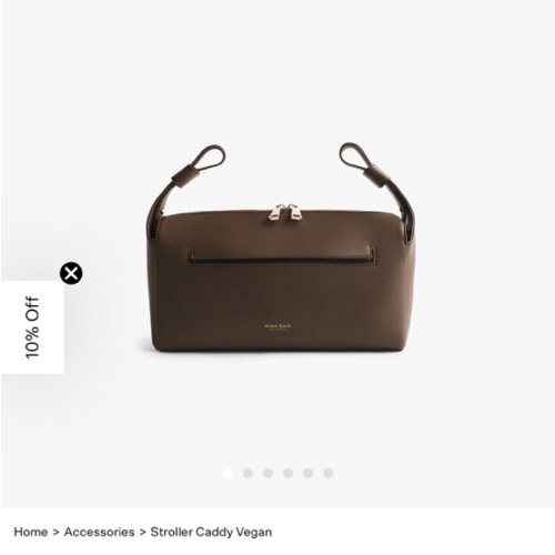 Stroller Caddy Vegan