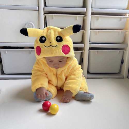 Baby Pikachu Costume: Costume Onesie For Kids