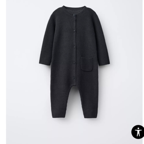 PEARL KNIT JUMPSUIT - Steel | ZARA United States