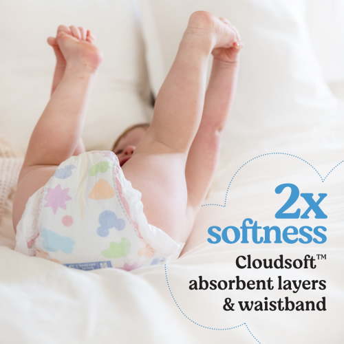 Free Shipping! Huggies Snug & Dry Baby Diapers Size 1 8-14 lbs 128 Ct, 2x Softness Leakproof Wetness Indicator