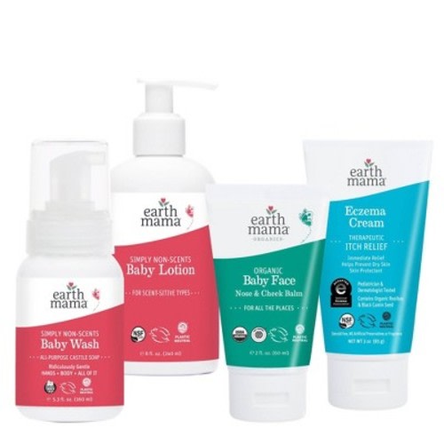 Earth Mama Organics Sensitive Skin Solutions Collection