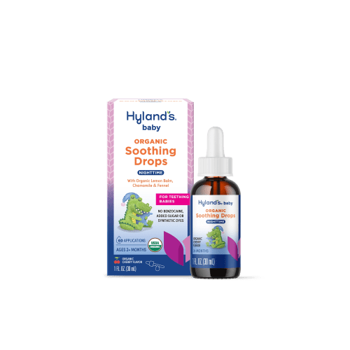 Organic Baby Soothing Drops Nighttime – Hyland's