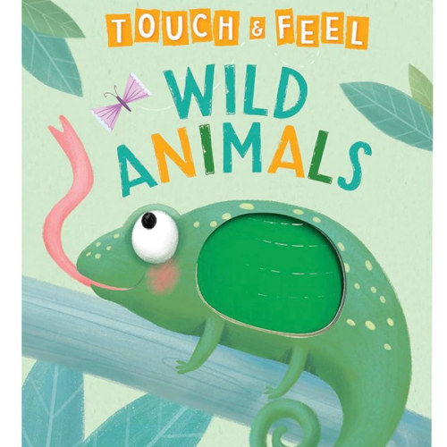 Wild Animals: A Touch and Feel Book - Children's Board Book - Educational