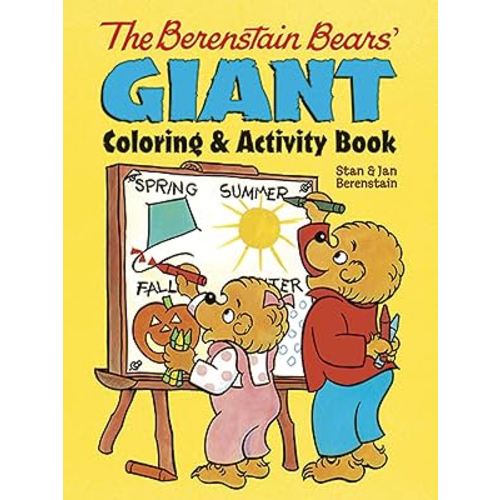 The Berenstain Bears' Giant Coloring and Activity Book (Dover Kids Activity Books)