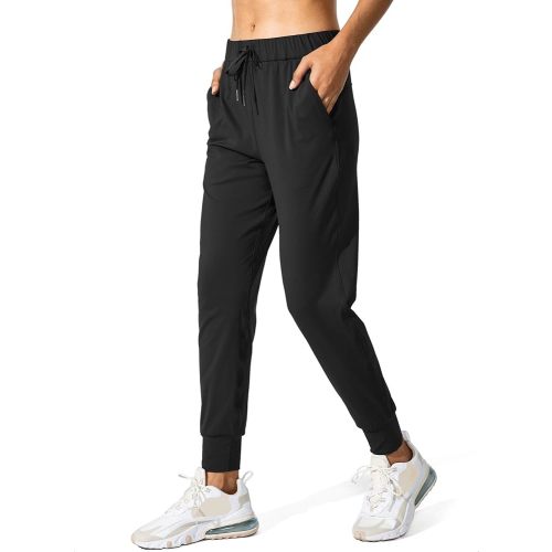 SANTINY Women's Joggers Pants Pockets Drawstring Running Sweatpants for Women Lounge Workout Jogging