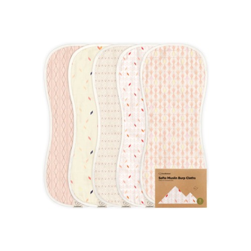 Softe Muslin Baby Burp Cloth, One Size