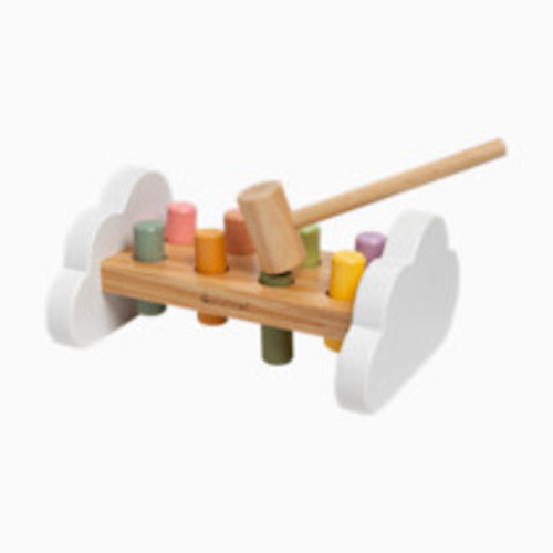 Pearhead Wooden Hammer Tap and Pound Bench Toy