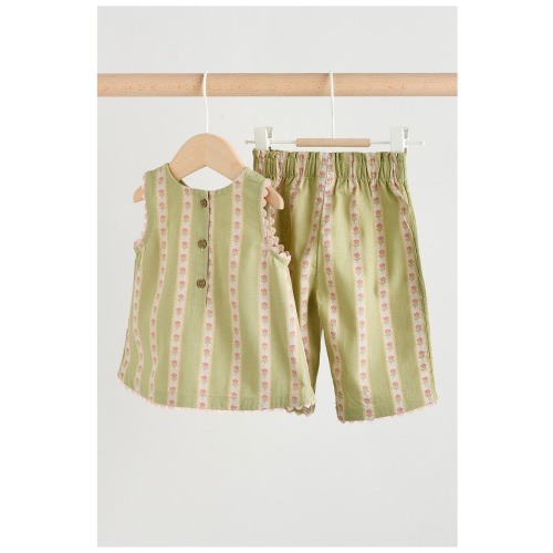 Kids' Floral Tank & Pants Set