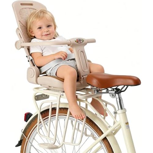 Kid's Bike seat Rear Child Carrier Bike Chair for Bicycle Kids seat for Children 2~4 Years,Weight 55 lbs