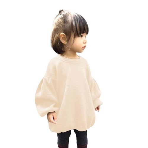 GRNSHTS Baby Girls Loose Long Sleeve Knit Sweater