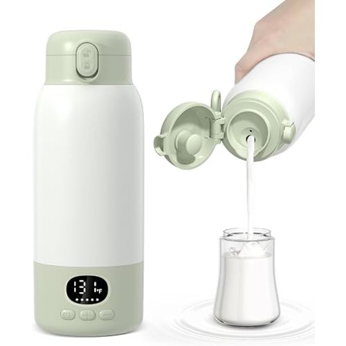 SORUTO Portable Bottle Warmer for Travel - 17oz Baby Milk Warmer