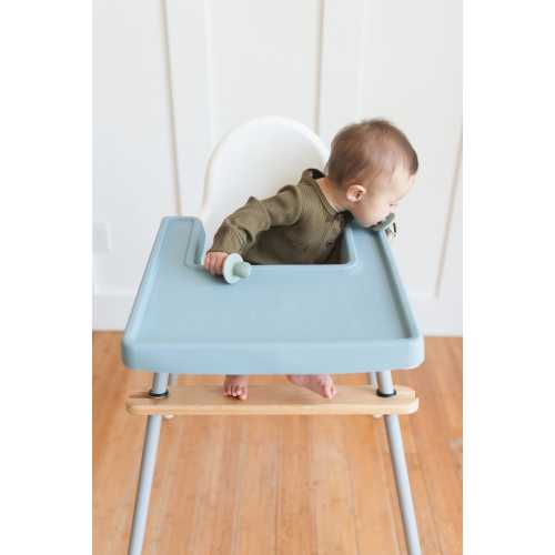 Full-Coverage IKEA High Chair Placemat - Silicone Placemat for the IKEA Antilop Highchair - more colors
