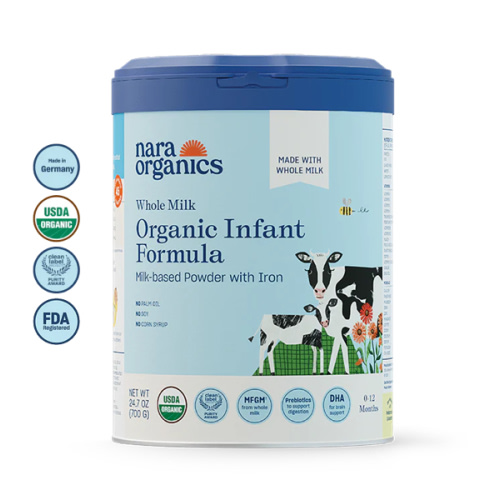 Organic Whole Milk Infant Formula – Starter bundle – Nara Organics