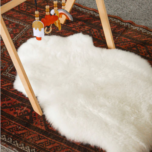 Ecowool Sheepskin Baby Rug - Long Wool