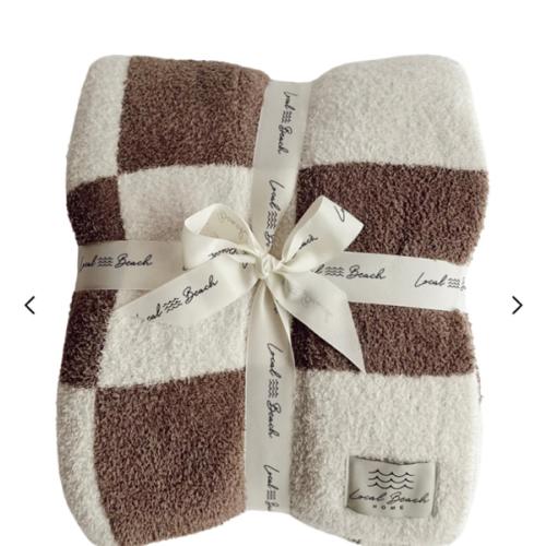 Baby Checker Luxe Blanket