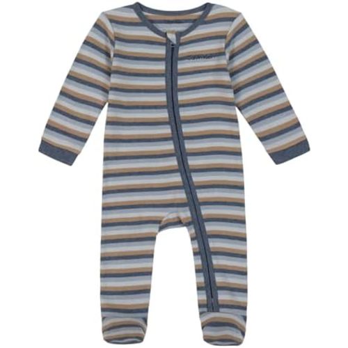 Calvin Klein baby-boys Footed Coverall