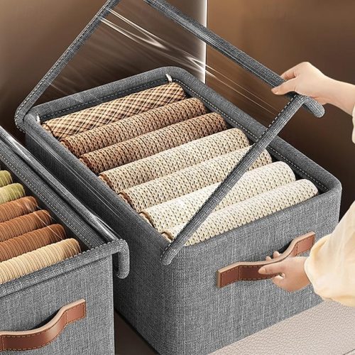 Wardrobe Quilt Clothes Storage Box, Steel Frame Storage Box, Finishing Box Home Dormitory Clothes Storage Box 2024 - $7.49