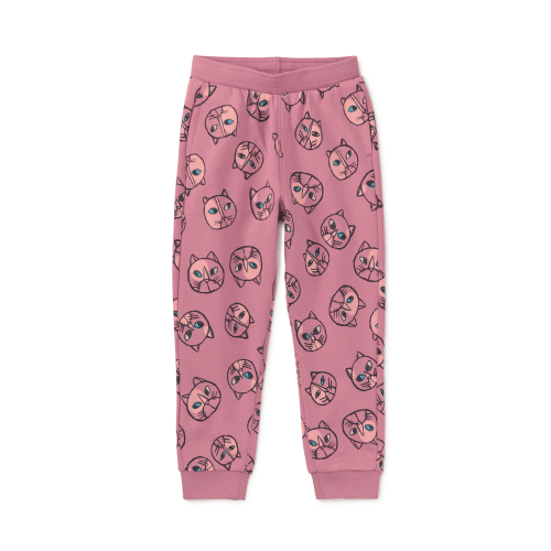 Girl Highlands Lake Cat In Rose Going Places Joggers | Tea Collection