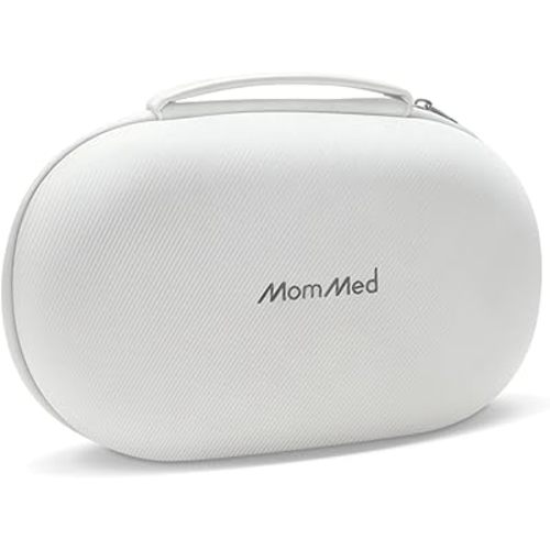 MOMMED Breast Pump Carrying Case, Hard Shell Protective Storage Bag Wearable Pumps & Cozy, Water-Resistant & Portable Breast Pump Case with Interior Strap