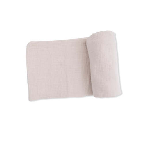 Solid Muslin French Oak - Swaddle Blanket