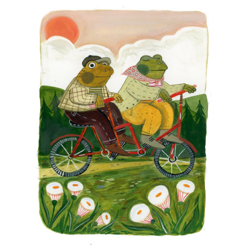 Frog and Toad Print — Madison Safer Illustration