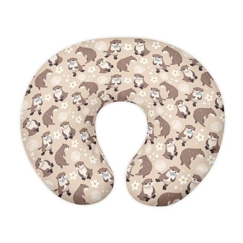 Sloth Shell and Flower Breastfeeding Pillow Slipcover for Baby Breastfeeding Slipcover Infant Newborn Nursery Bottle Pillowcase Baby Essentials