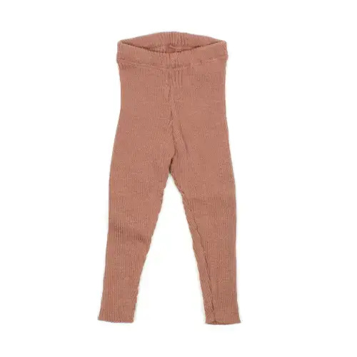Disana Merino Wool Leggings - Rose