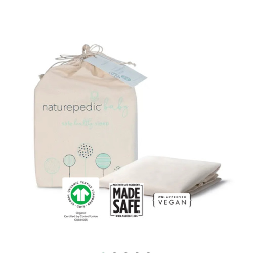 Waterproof Organic Crib Mattress Protector Pad