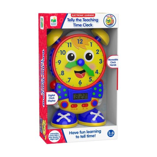 The Learning Journey International Electronic Learning - Telly the Teaching Time Clock Electronic Game