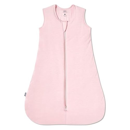 HALO SuperSoft Bamboo Wearable Blanket 1.5 TOG – Buttery Soft, Plush Baby Sleep Sack for Newborns, Infants & Toddlers, Hip-Healthy Design, Machine Washable, 6 – 12 Months, Medium, Dusty Pink