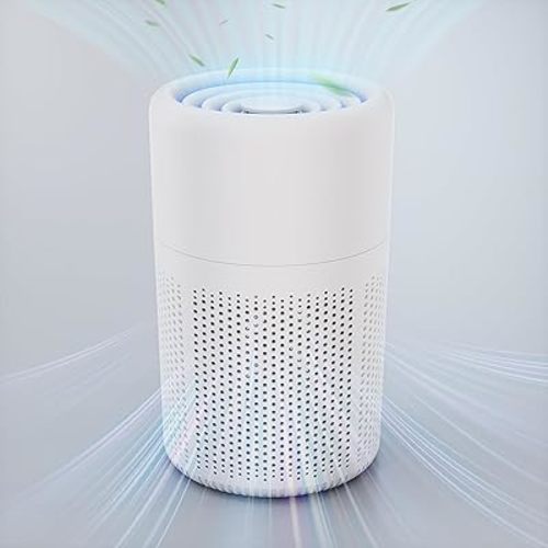 Air Purifiers for Bedroom Air Cleaner - H13 HEPA Filters, Fragrance for Better Sleep, Portable Air Purifier 20db Quiet Air Filter Eliminator for Desktop Office Living Room for Pet, Pollen, Smoke Odor